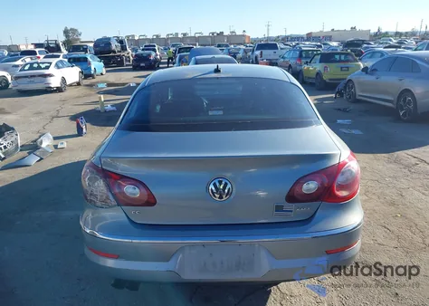 2010 Volkswagen Cc Sport z USA, uszkodzony, nr VIN WVWMP7AN8AE549191